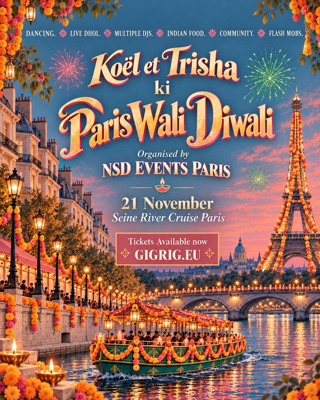 Koël et Trisha Ki Paris Wali Diwali 2026 🪔