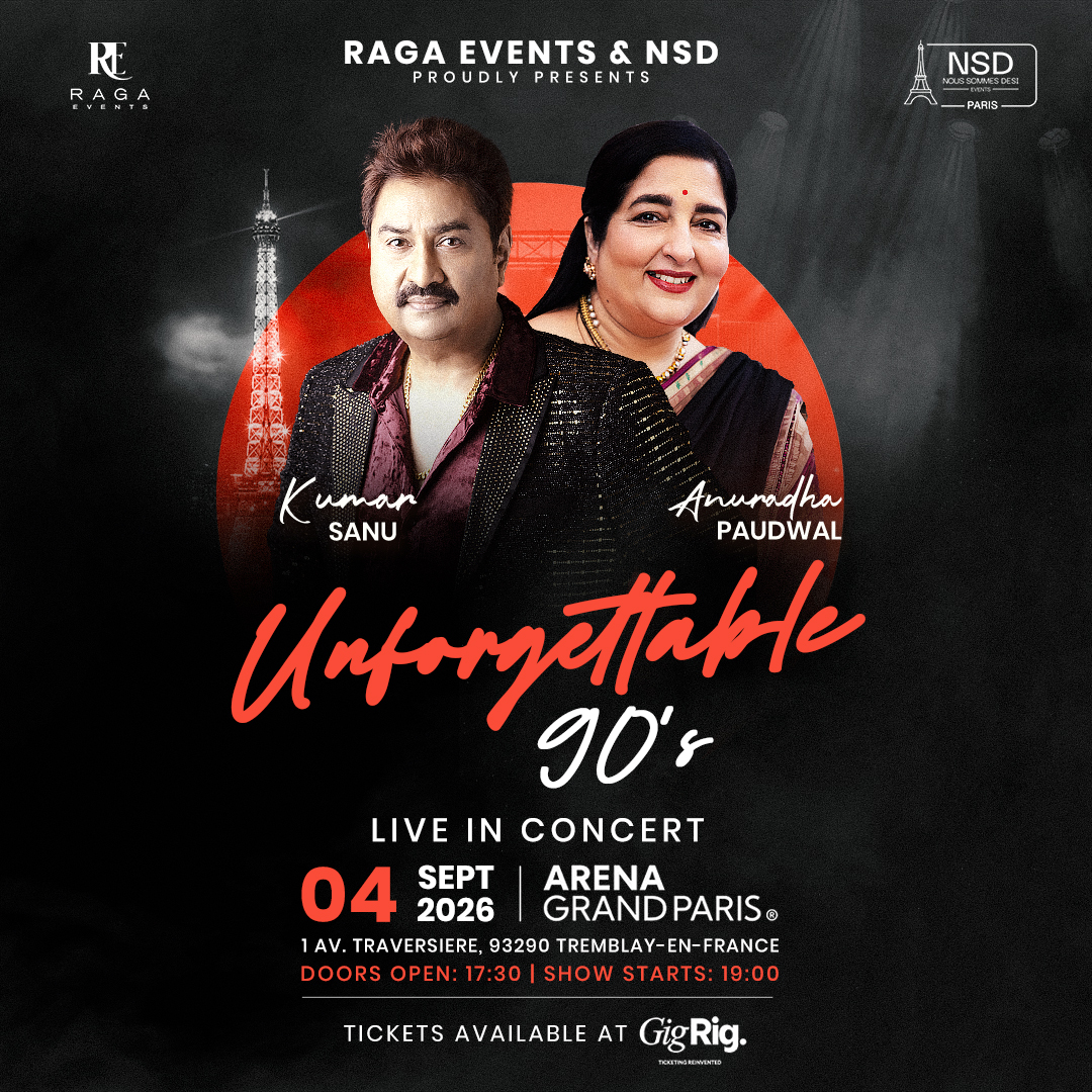 Kumar Sanu and Anuradha Paudwal Live in Paris